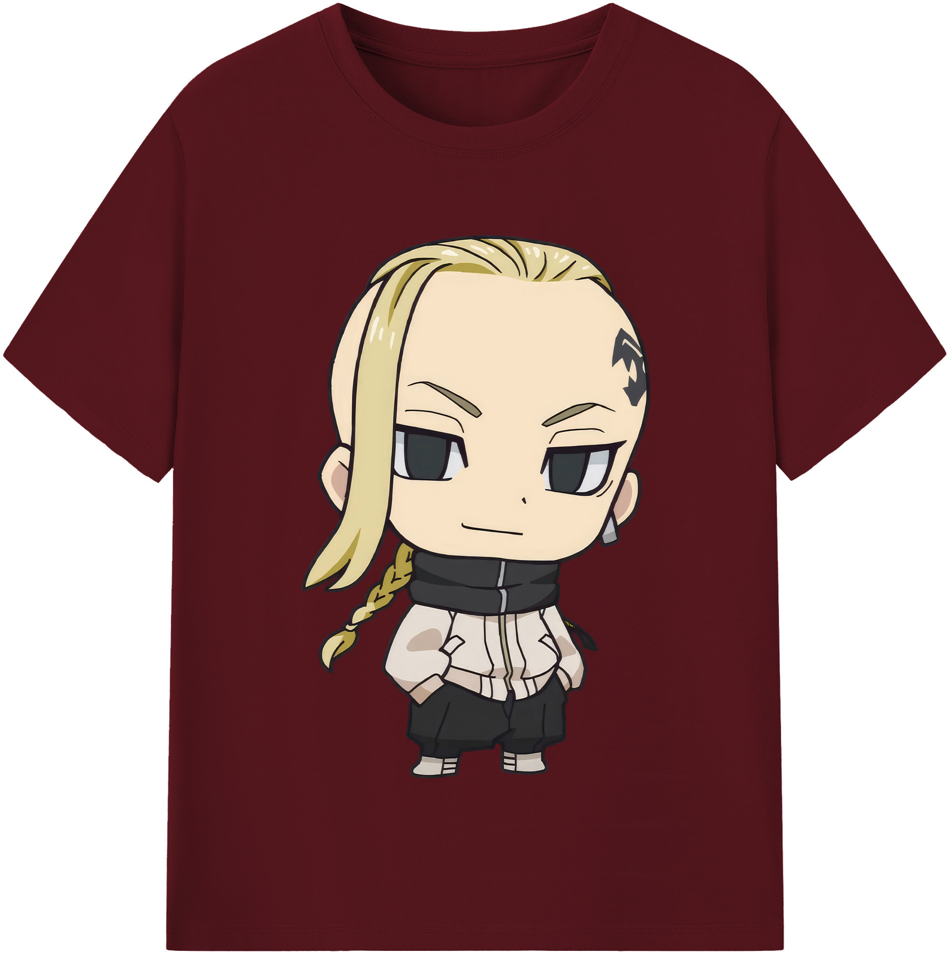 （画像用） 東京リベンジャーズ Tokyo Revengers 綿100％半袖Tシャツ（フロントプリント）
